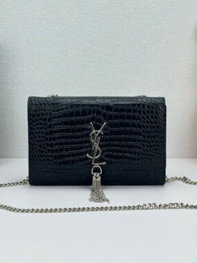 Pre-Loved Authentic Yves Saint Laurent Black Bag